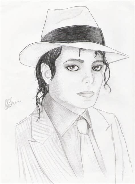 Michael Jackson Sketch at PaintingValley.com | Explore collection of Michael Jackson Sketch