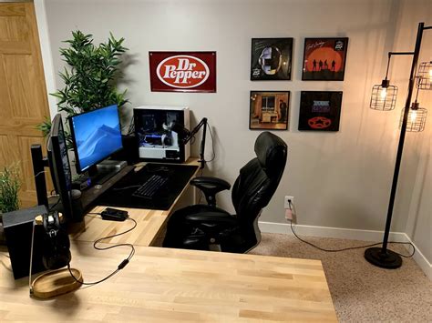 My battlestation man cave | Home office design for men workspaces, Home ...