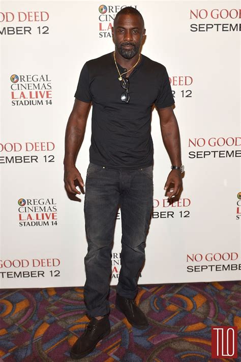 Idris Elba at "No Good Deed" LA Screening - Tom + Lorenzo