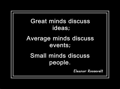 ArleyArt.com: Eleanor Roosevelt Great Minds Quote Poster #3, Office ...