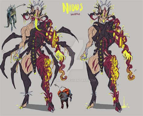 Nidus deluxe skin concept - Volatile by TBGkaru on DeviantArt