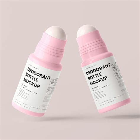 Free Deodorant Bottle Mockup PSD » CSS Author