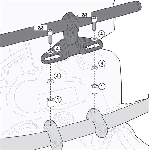 Givi Install Kit 04SKIT