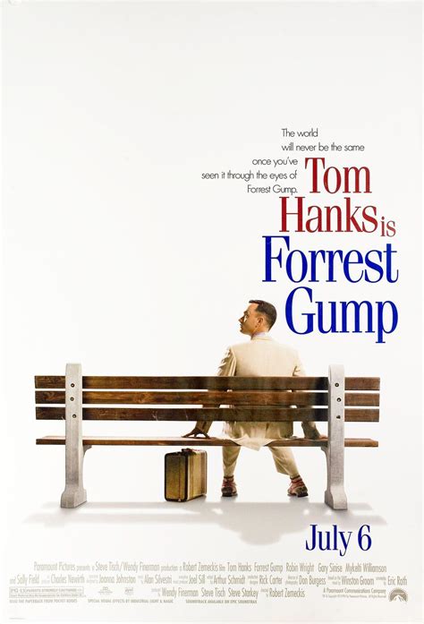 Forrest Gump Original 1994 U.S. One Sheet Movie Poster | Forrest gump ...