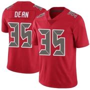 Youth Tampa Bay Buccaneers Jamel Dean Red Limited Color Rush Jersey By Nike