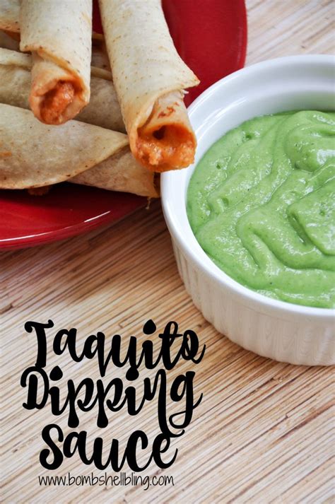 Jose Ole Taquitos and Cilantro Dipping Sauce - YUM! | Mexican food recipes, Dipping sauce ...