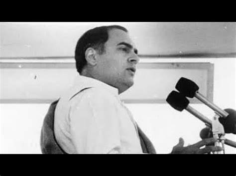 Rajiv Gandhi - speech to the people of India part - 1 - YouTube