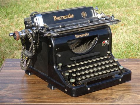 1932 Burroughs Electric Carriage Typewriter | Collectors Weekly