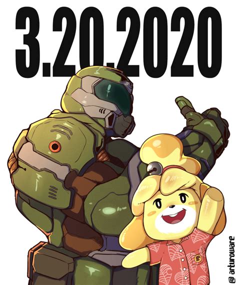 Isabelle and Doomguy: An Art Thread | Page 3 | ResetEra