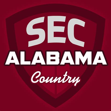 Alabama Crimson Tide - SEC Country