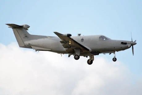 Four Air Force's Secretive U-28A Draco ISR Aircraft Make Stopover at Aviano AB On Their Way Back ...