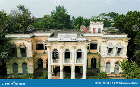 Archaeological Artifacts Drone View Pabna Bangladesh Stock Footage ...