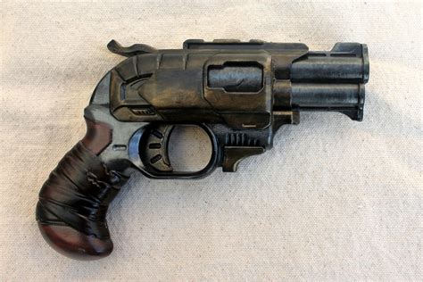 Steampunk Nerf Gun Doublestrike Blaster Sci Fi Pistol, Modified Nerf Guns, Cool Nerf Guns ...