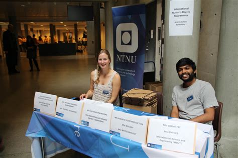 New students welcomed to NTNU – NTNU – Faculty of Natural Sciences and Technology