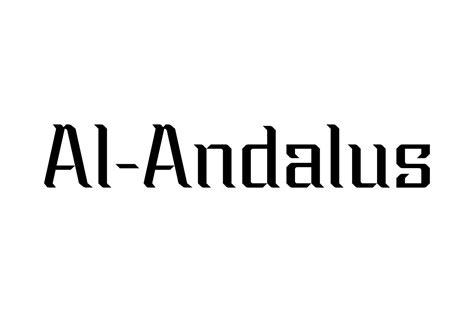 Al-Andalus – Middle East Calligraphic Fonts – Konstantine Studio