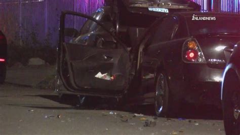 2 found dead in crashed vehicle in Colton | KTLA