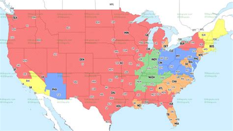 NFL coverage map 2023: TV schedule Week 13