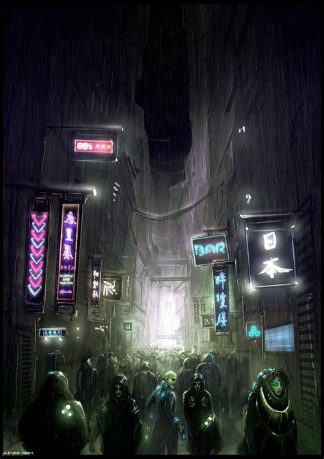 Blade Runner Tribute by ~artificialdesign | Cyberpunk city, Blade runner, Cyberpunk