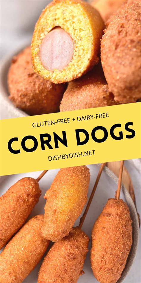 Homemade Gluten-Free Corn Dogs (Dairy-Free) - Dish by Dish