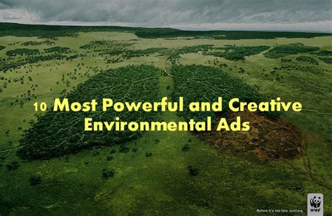 10 Most Powerful and Creative Environmental Ads (Pics)