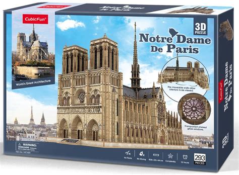 3D Puzzle - Notre Dame de Paris | Holdson Limited, NZ