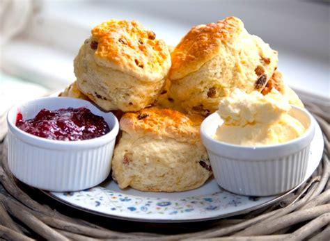 Regal Cream Scones with Lemon Curd • The Heritage Cook