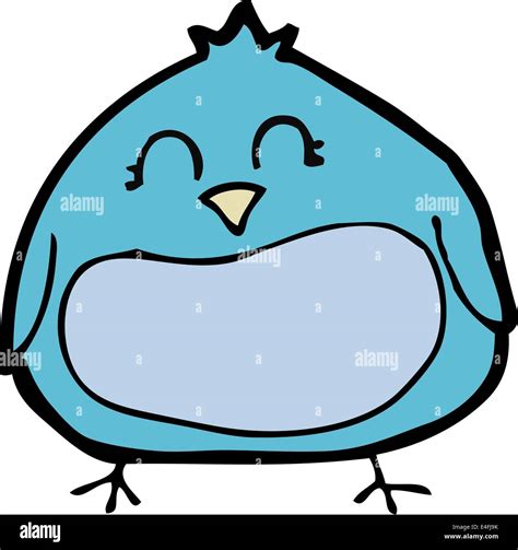 cartoon fat bird Stock Vector Image & Art - Alamy