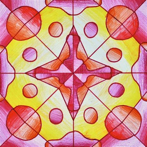 Disegni in simmetria radiale | Symmetry art, Symmetry design, Art lessons