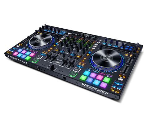 Denon DJ MC7000 Professional DJ Controller With Dual Audio Interfaces ...