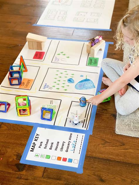 Hands-On Map Skills Activities for Kids - Toddler Approved