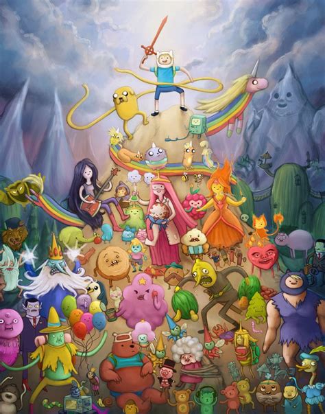 🔥 Download Adventure Time By Krikin by @davidm18 | Adventure Time Fan Art Wallpapers, Adventure ...