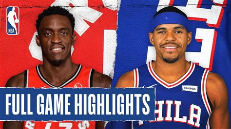 RAPTORS at 76ERS | FULL GAME HIGHLIGHTS | August 12, 2020 - YouTube