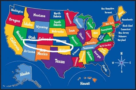 Why do many states in America have straight borders? - Politics Stack Exchange