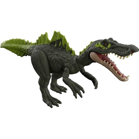 Mattel Jurassic World Dominion Roar Strikers Ichthyovenator Dinosaur Action Figure, Roaring ...