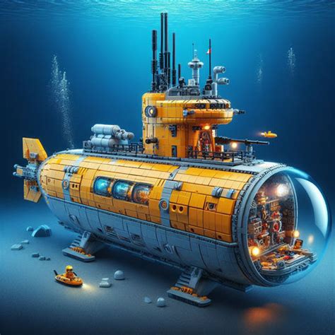 128 AI ideas inspiration for Lego Submarine MOCS – How to build it