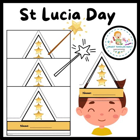 St Lucia Day Hats Crown Craft Activities Christmas & Holidays Around the World | Made By Teachers