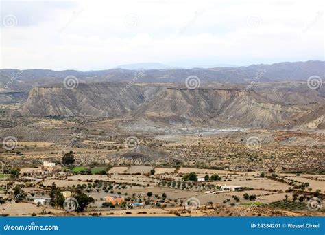 Living in the Tabernas Desert, Spain, Andalusia Stock Image - Image of ...