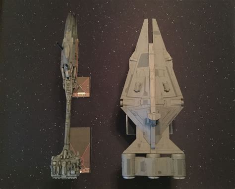 Arquitens-class Imperial light cruiser and a Nebulon-B frigate | Star ...