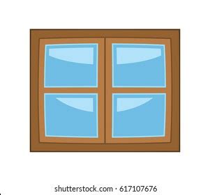 Broken Window Icon Clipart Image Isolated Stock Vector (Royalty Free ...