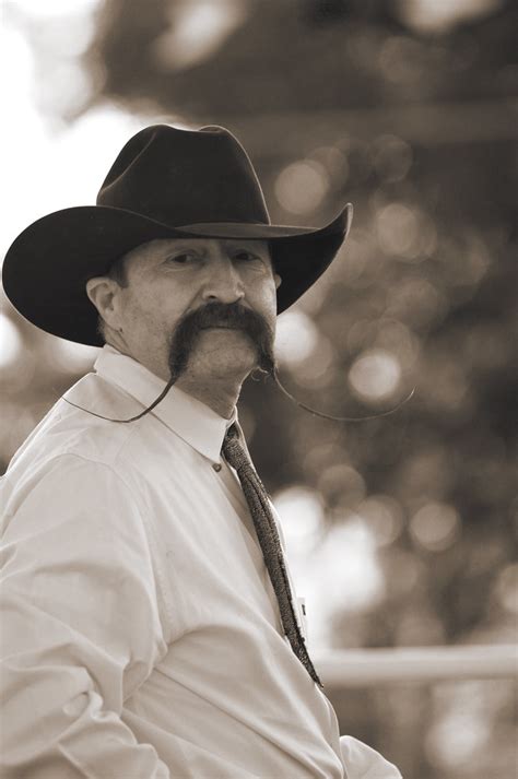 Handlebar Moustache Cowboy | a4gpa | Flickr