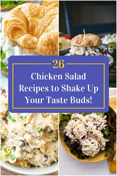 26 Chicken Salad Recipes to Shake Up Your Taste Buds! | DineWithDrinks ...