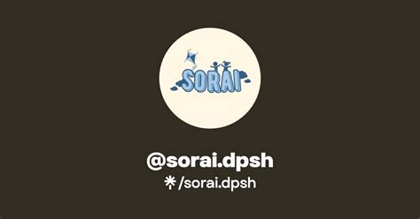 sorai.dpsh | Instagram | Linktree