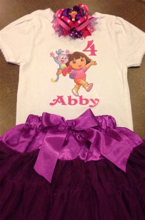 Dora the explorer birthday outfit, dora birthday outfit, dora outfit ...