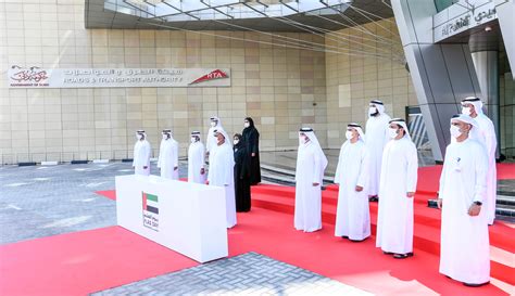 RTA dresses up Dubai’s landmarks with the national flag in celebration of Flag Day