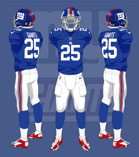 New York Giants uniforms by CoachFieldsOfNOLA on DeviantArt