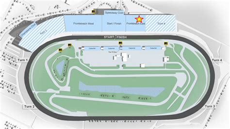 NASCAR Seating Charts - Race Track and Speedway Maps