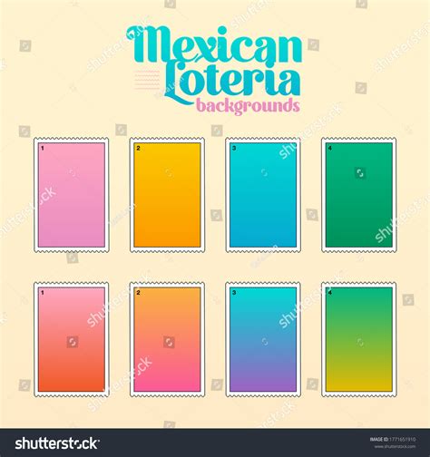 Loteria Card Background - Printable Cards