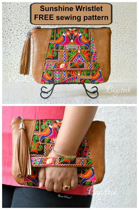 Sunshine Wristlet FREE Sewing Pattern - Sew Modern Bags