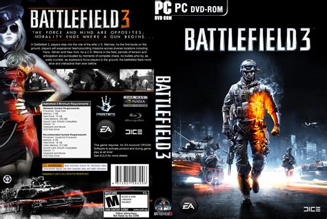 Battlefield 3 - PC DVD Cover ArtWork by rapt0r86 on DeviantArt