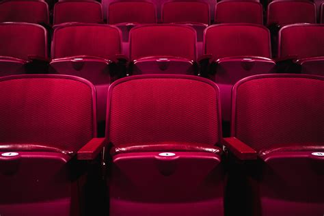 Cinema Seats Royalty-Free Stock Photo